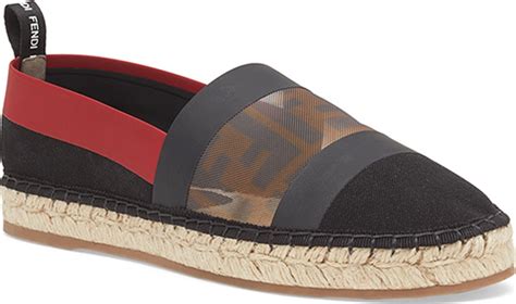 fendi mesh espadrilles